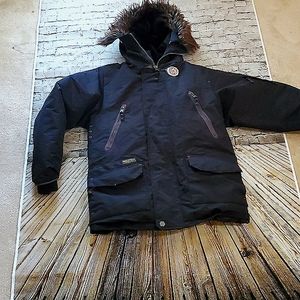 Black Goose feather Jacket